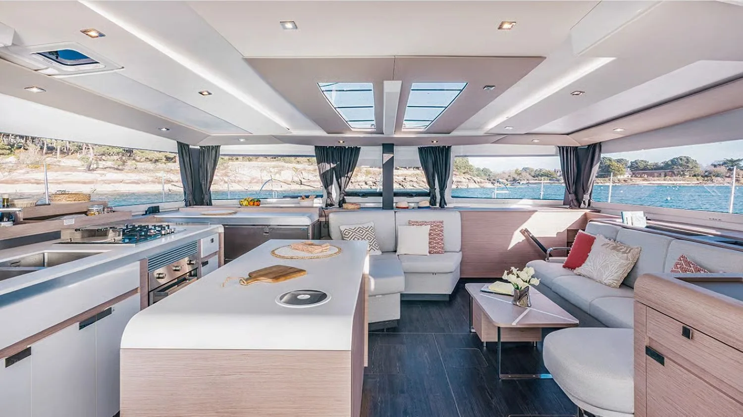 CATAMARAN AURA 51 - photo 10 location yacht Monaco