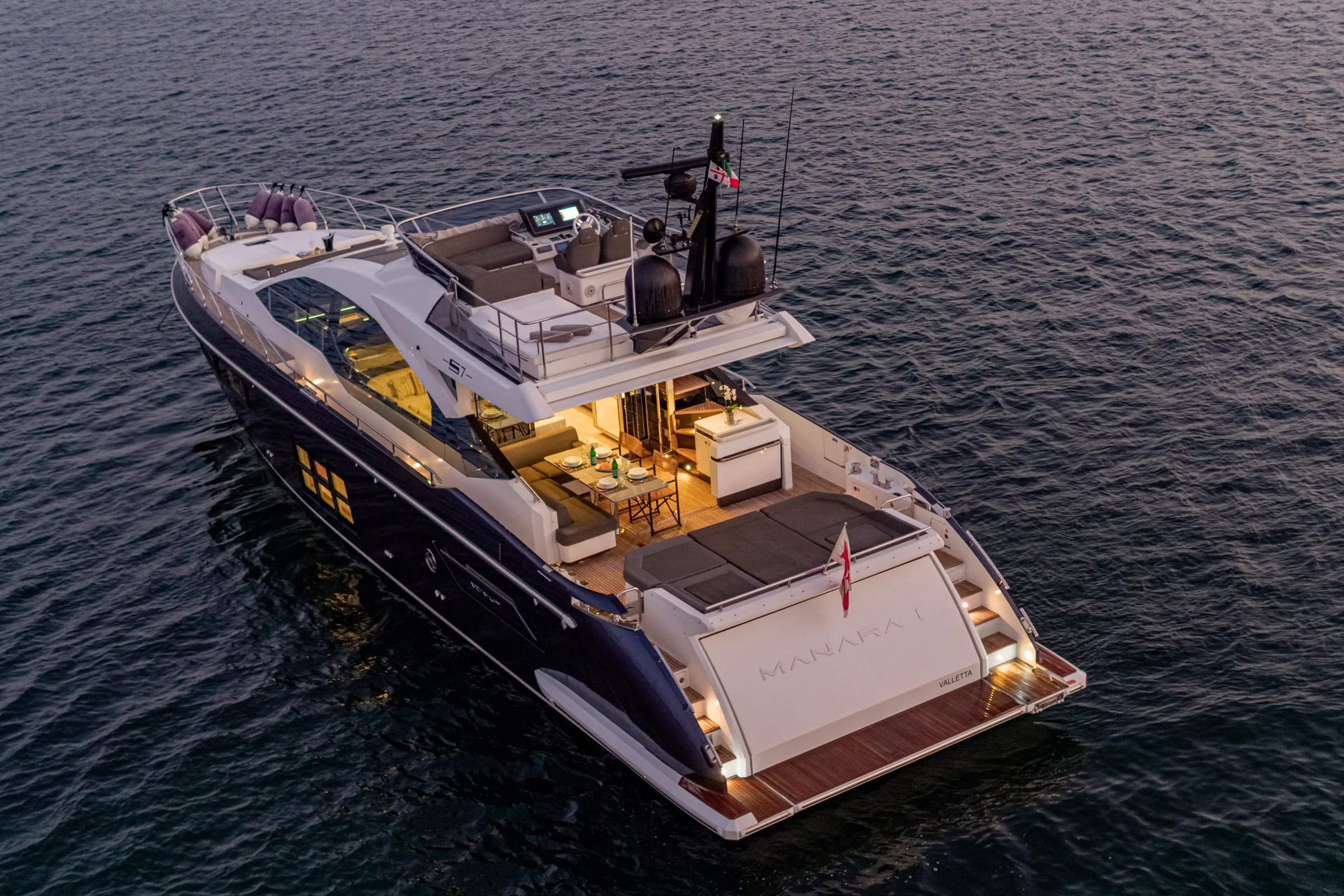 MANARA I - photo 30 location yacht Monaco
