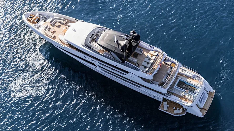 SEVEN SINS - location yacht Monaco
