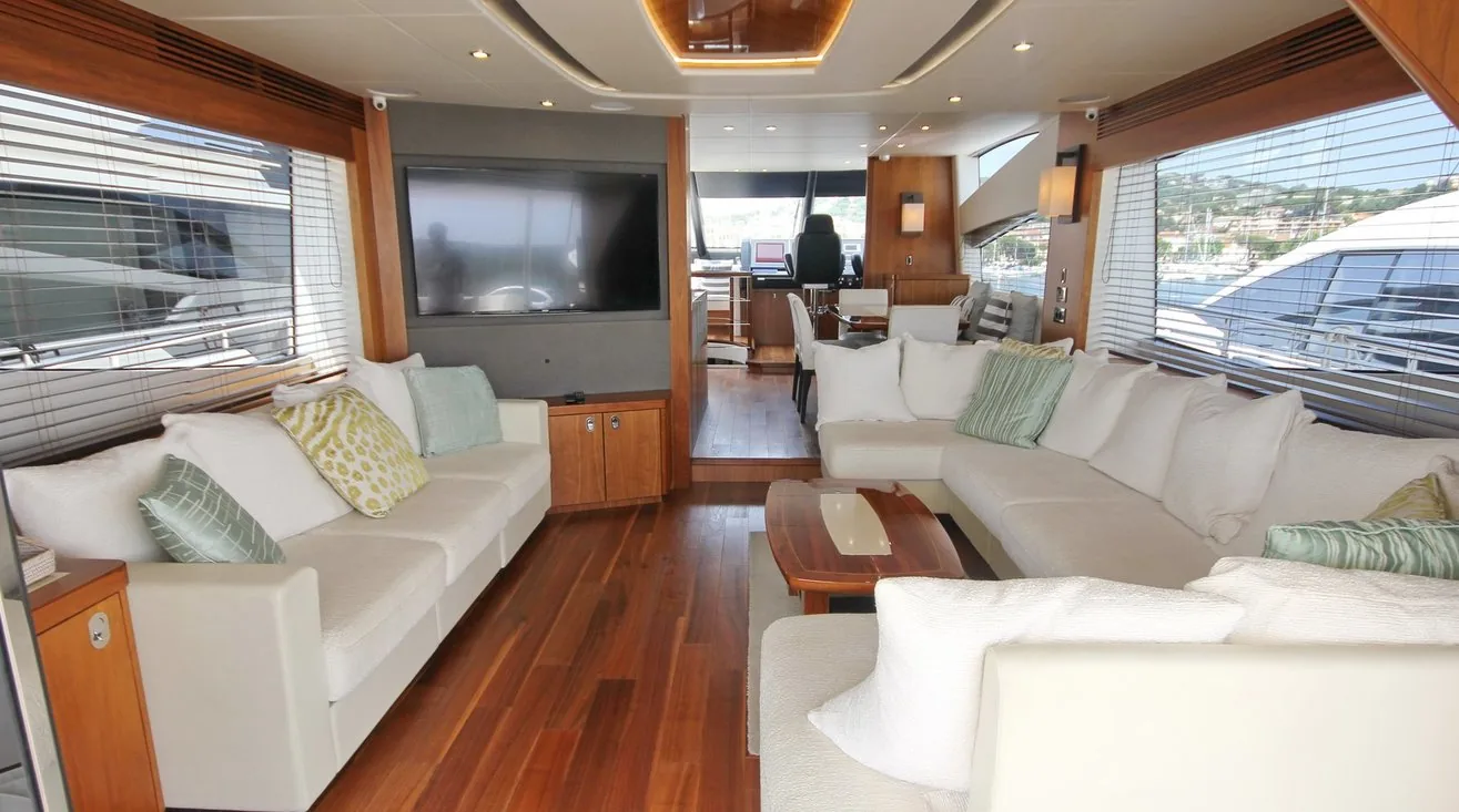 SUNSEEKER 75 - photo 9 location yacht Monaco